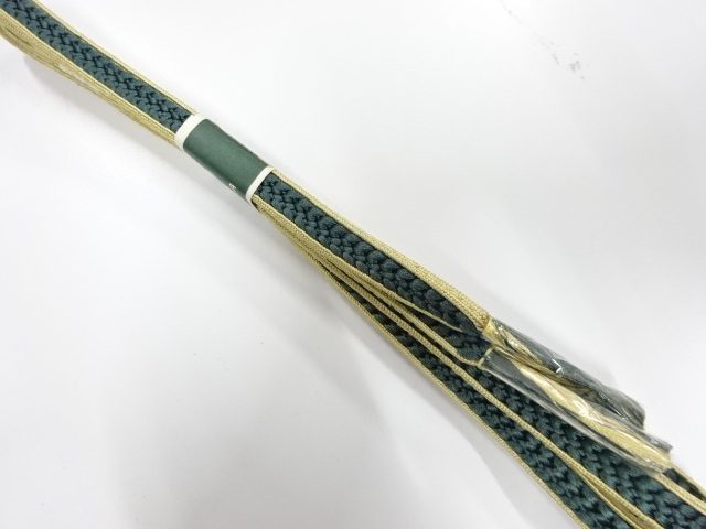 未使用品　正絹　手組帯締め